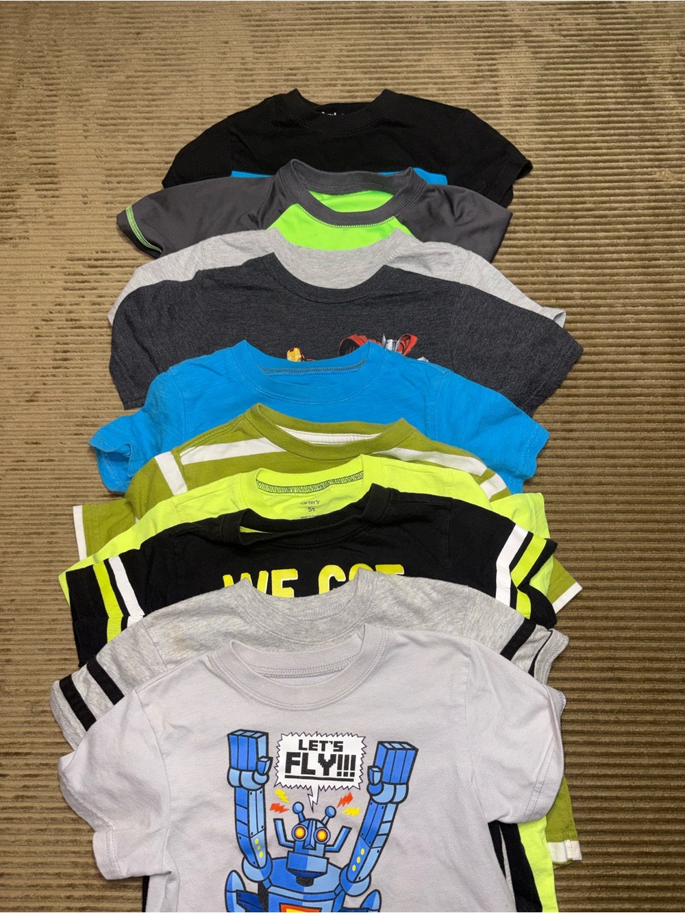 Bundle of 10 Boys 5T Shirts